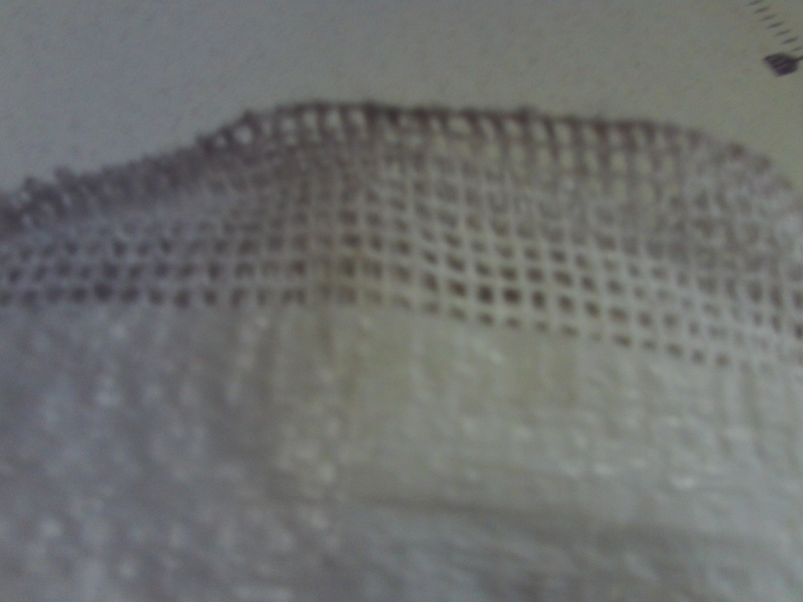 VENTILATION BRATTICE TOP WITH HESSIAN